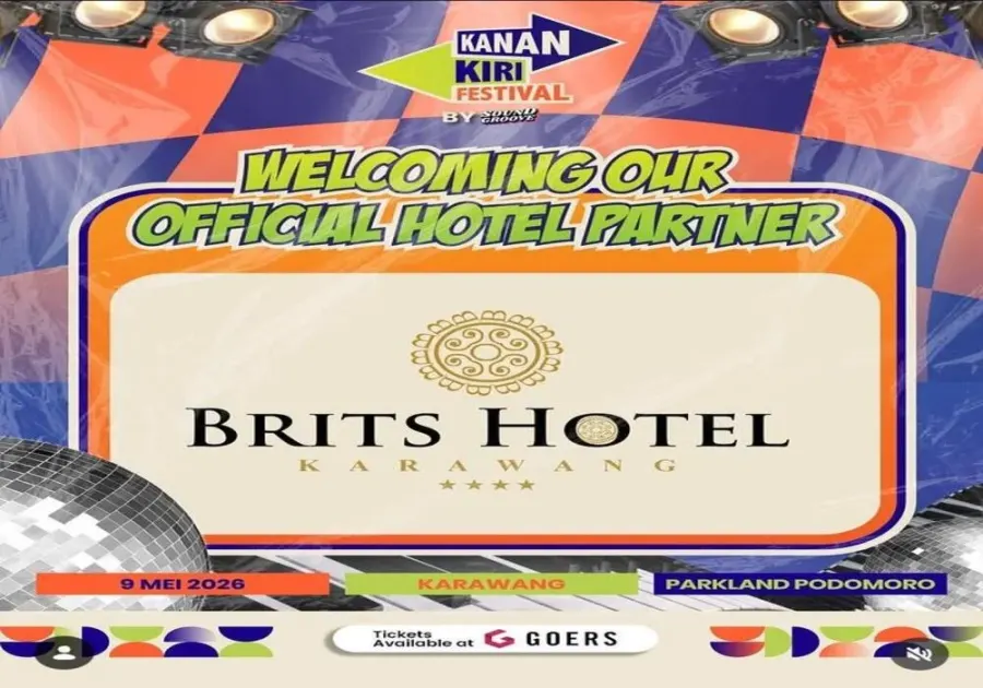 Brits Hotel Karawang Dukung Kanan Kiri Festival 2026, sebagai Official Hotel Partner, Perkuat Peran dalam Ekosistem Kreatif Lokal