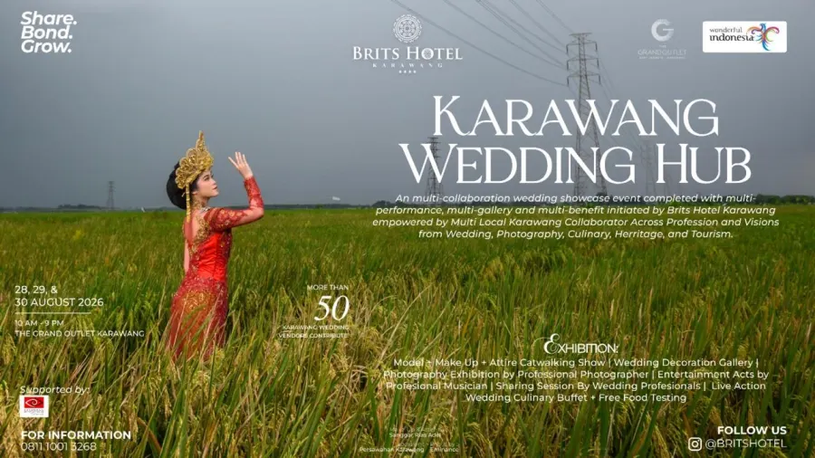 Karawang Wedding Hub 2026, Hadirkan One Stop Wedding Experience dengan Puluhan Vendor Lokal